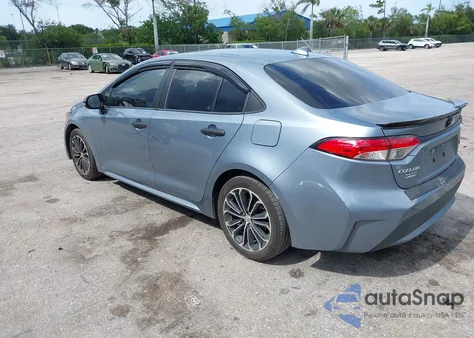 2020 Toyota Corolla Le из США, поврежденный, VIN 5YFEPRAEXLP087447